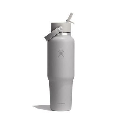 HYDRO FLASK WIDE MOUTH TRAVEL BOTTLE WITH FLEX STRAW 40OZ