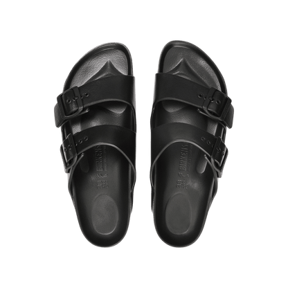 BIRKENSTOCK ARIZONA EVA - BLACK - TOP DETAIL PAIR VIEW
