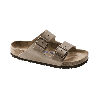 BIRKENSTOCK ARIZONA SOFT FOOTBED - TOBACCO - SIDE VIEW