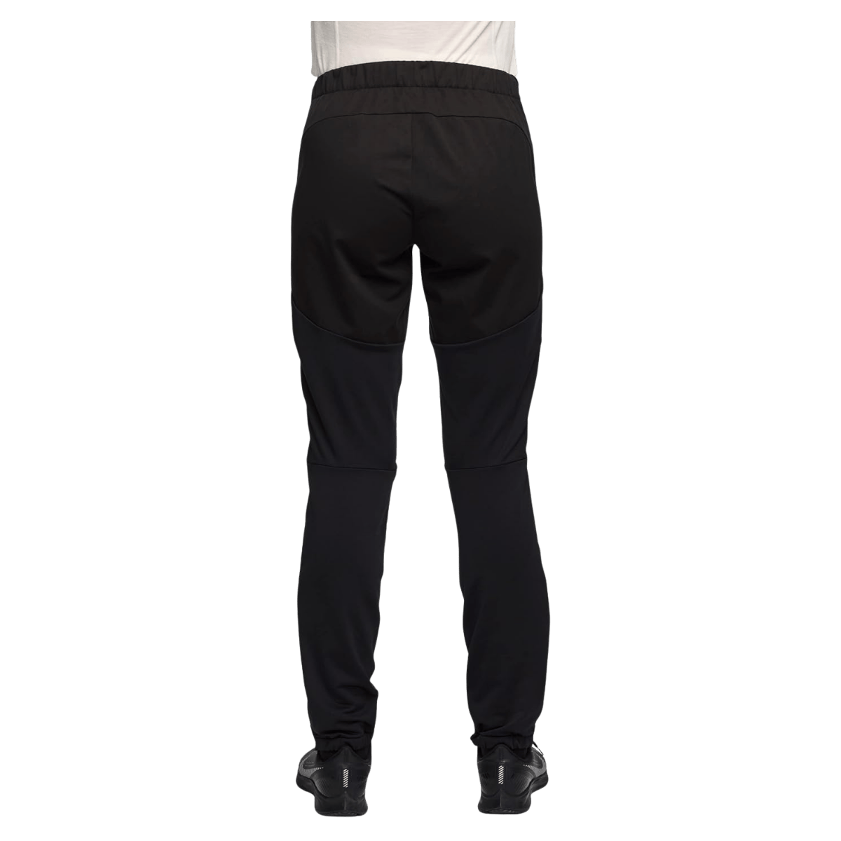 BJORN DAEHLIE WOMEN'S PANTS KIKUT FULL ZIP - BLACK - BACK VIEW