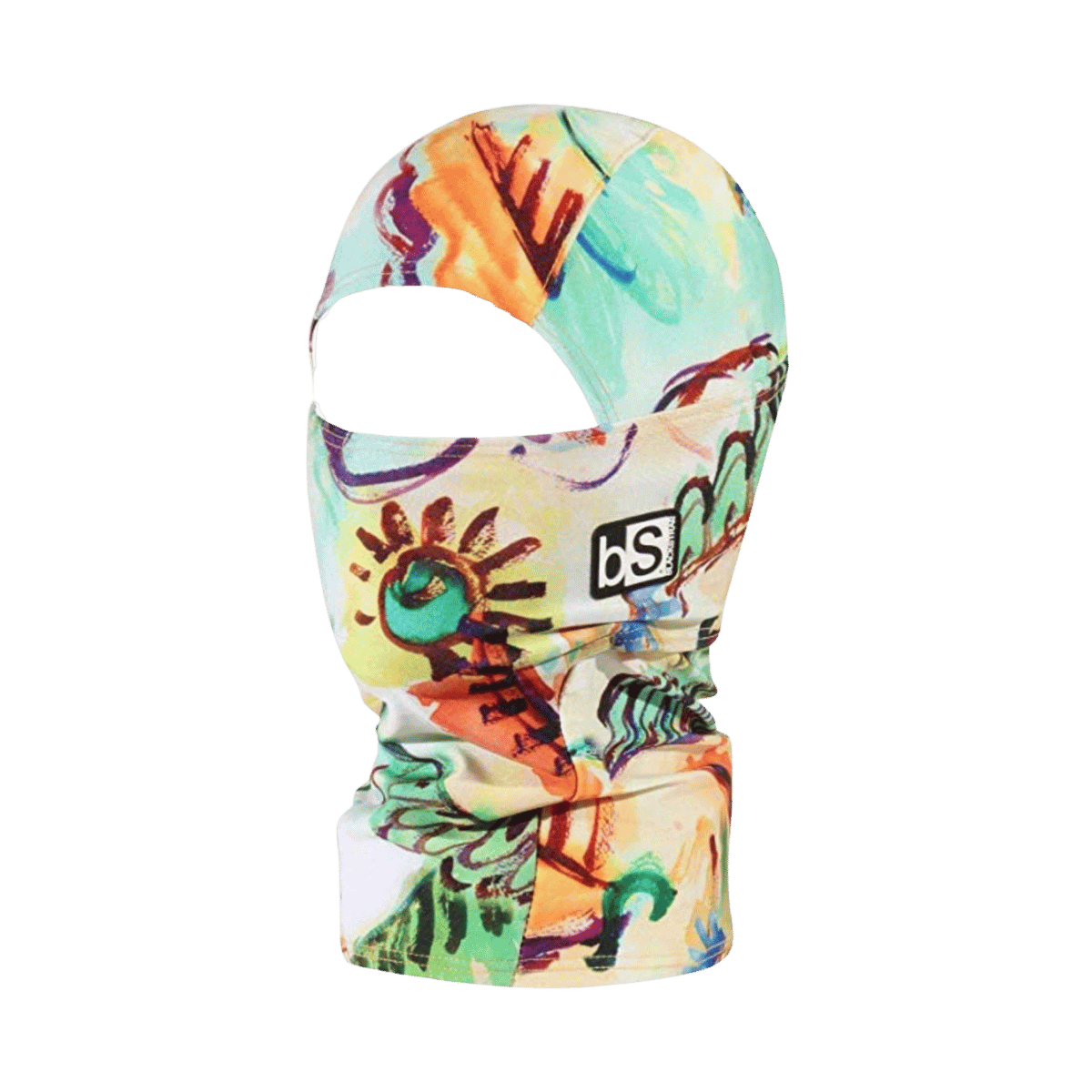 BLACK STRAP THE KIDS HOOD - FINGER PAINT - ONE SIZE