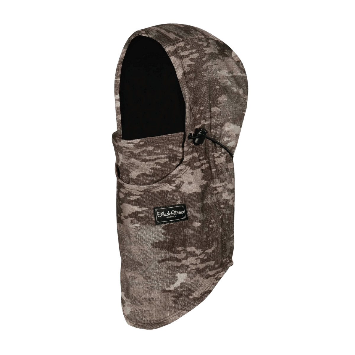 BLACK STRAP THE TEAM HOOD FACEMASK - CAMO CANVAS