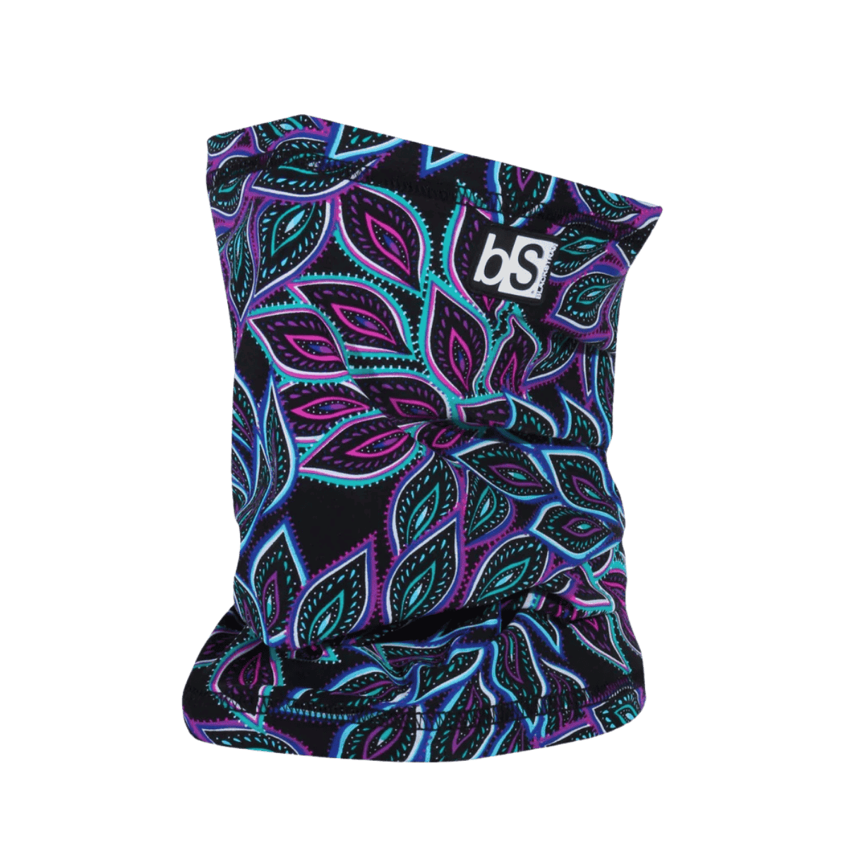 BLACK STRAP THE TUBE NECK GAITER - DAINTY FLOWERS - ONE SIZE