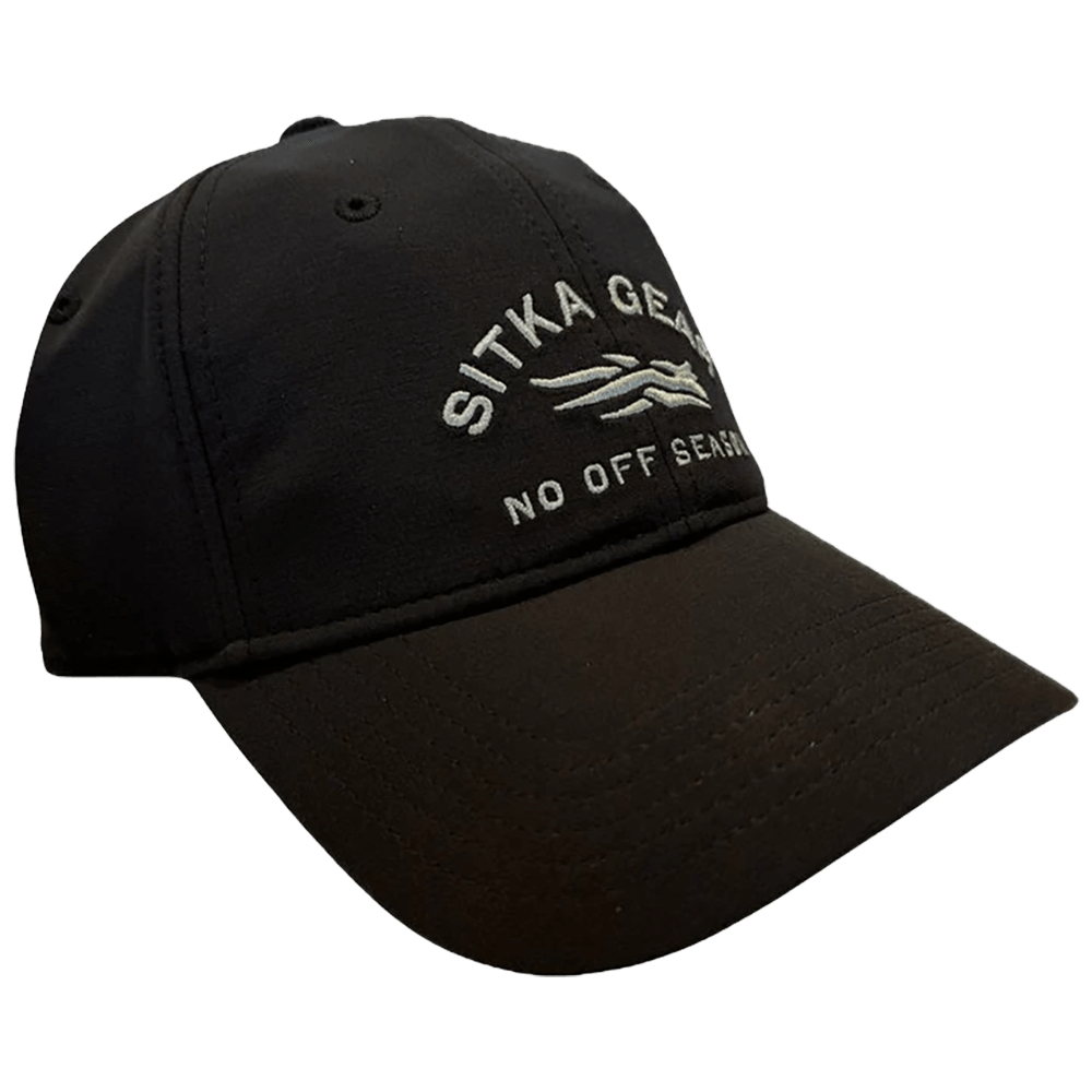SITKA NO OFFSEASON LO PRO STRAPBACKK - SITKA BLACK