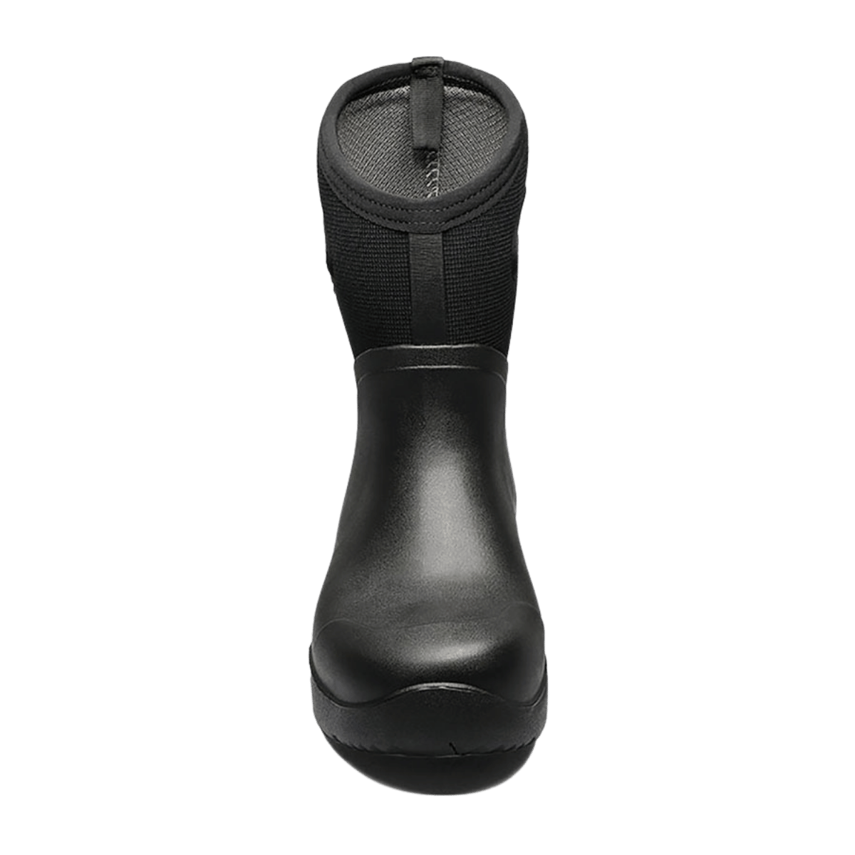 BOGS MEN'S BOZEMAN MID WATERPROOF BOOTS - BLACK - FRONT VIEW