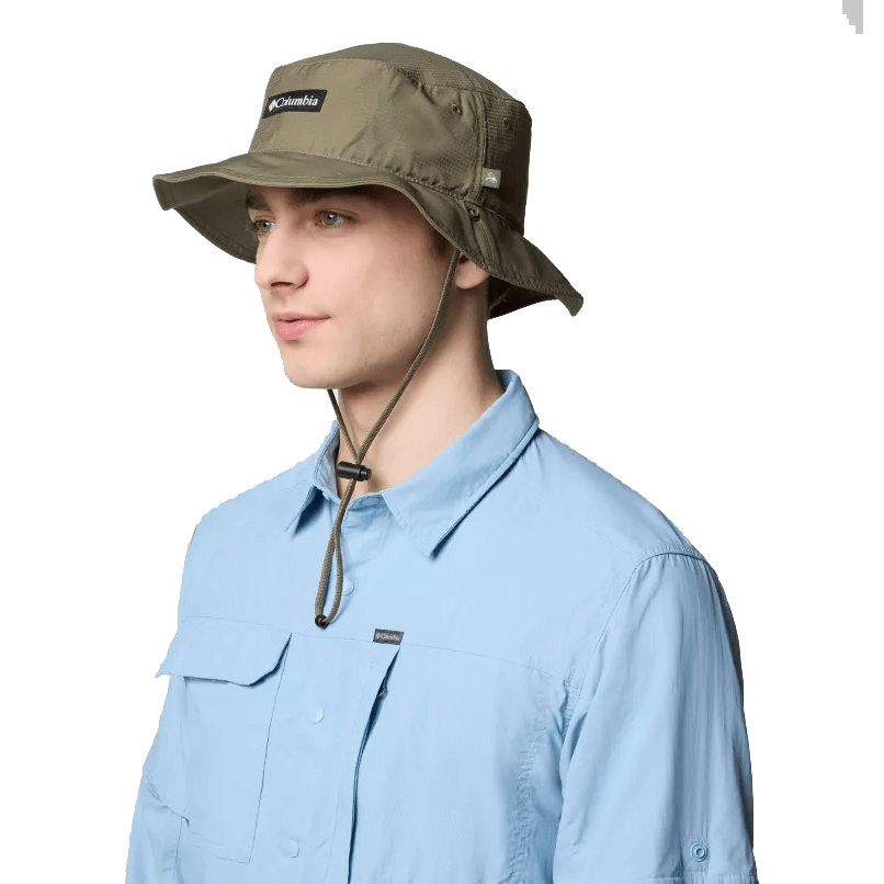 COLUMBIA SKIEN VALLEY BOONEY HAT - STONE GREEN MODEL