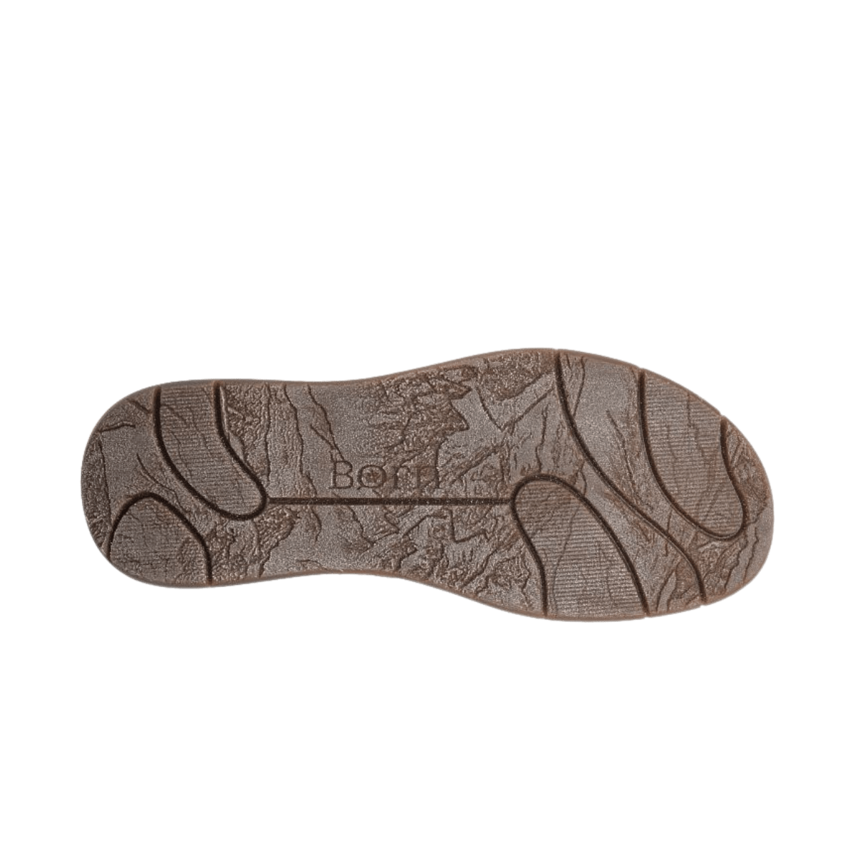 BRODY DISTRESSED LEATHER BOOTS - GLAZED GINGER - BOTTOM/SOLE VIEW