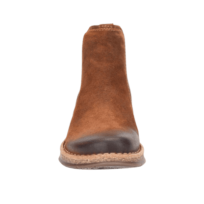 BRODY DISTRESSED LEATHER BOOTS - GLAZED GINGER - FRONT VIEW