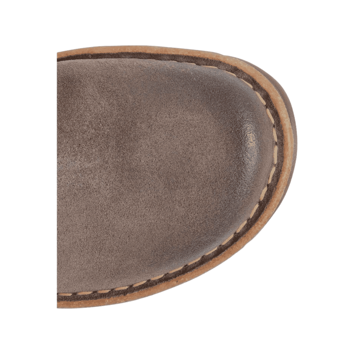 BORN BRODY DISTRESSED BOOTS - TAUPE - CLOSER FRONT VIEW