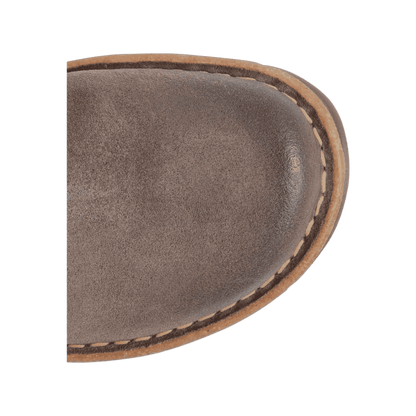 BORN BRODY DISTRESSED BOOTS - TAUPE - CLOSER FRONT VIEW