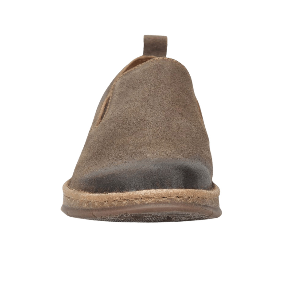 BORN BRYSON DISTRESSED - TAUPE - FRONT VIEW