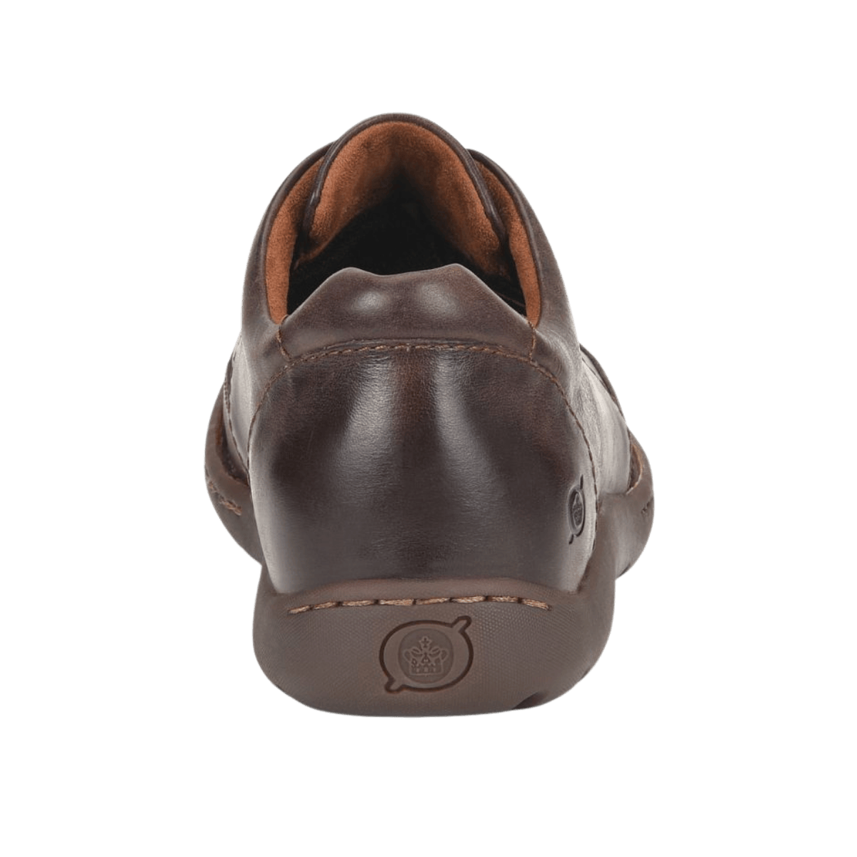 BORN NIGEL 3-EYE - DARK BROWN - BACK VIEW