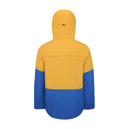 BOULDER GEAR DOWNSLIDE JACKET EXTENDED CHAI TEA BACK VIEW