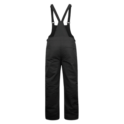BOULDER GEAR MEN'S PINNACLE BIB REGULAR BLACK BACK VIEW