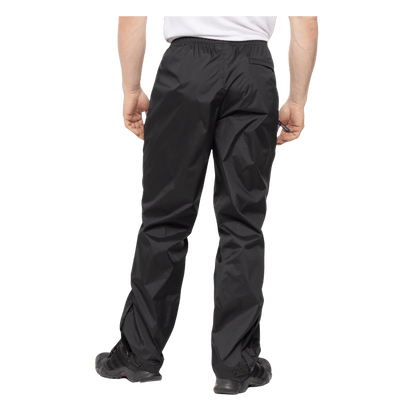 BOULDER GEAR STRATUS RAIN PANT REGULAR BLACK BACK VIEW