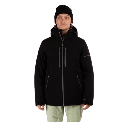 BOULDER GEAR VOLT TECH JACKET REGULAR BLACK FRONT VIEW