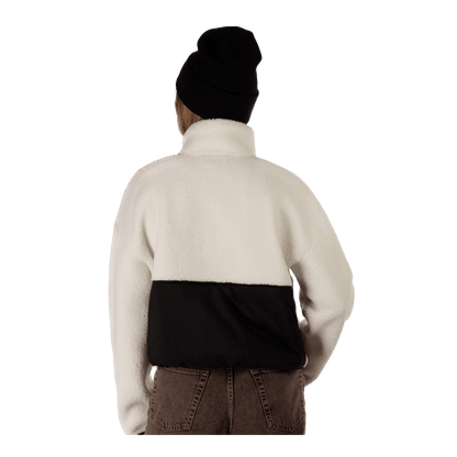 BOULDER GEAR WOMEN DEMURE FLEECE PULLOVER FROST BACK VIEW