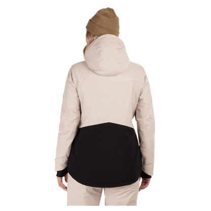 BOULDER GEAR WOMEN MESMERIZE JACKET SANDSTONE BACK VIEW