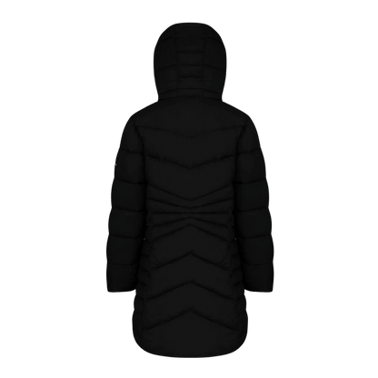 BOULDER GEAR WOMEN NEVADA JACKET BLACK BACK VIEW