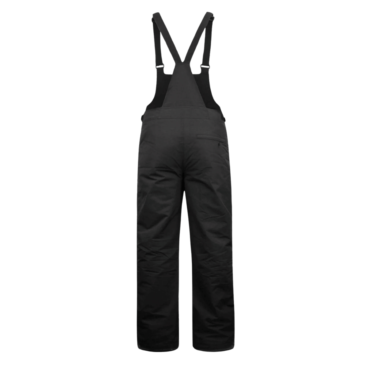 BOULDER GEAR WOMEN PINNACLE BIB REGULAR BLACK BACK VIEW
