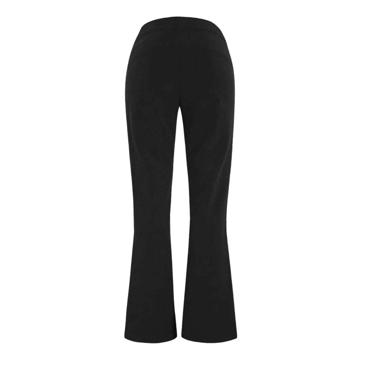BOULDER GEAR WOMEN VORTEX SOFTSHELL PANT REGULAR BLACK BACK VIEW