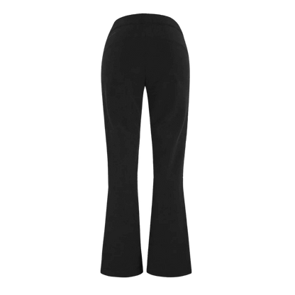 BOULDER GEAR WOMEN VORTEX SOFTSHELL PANT REGULAR BLACK BACK VIEW