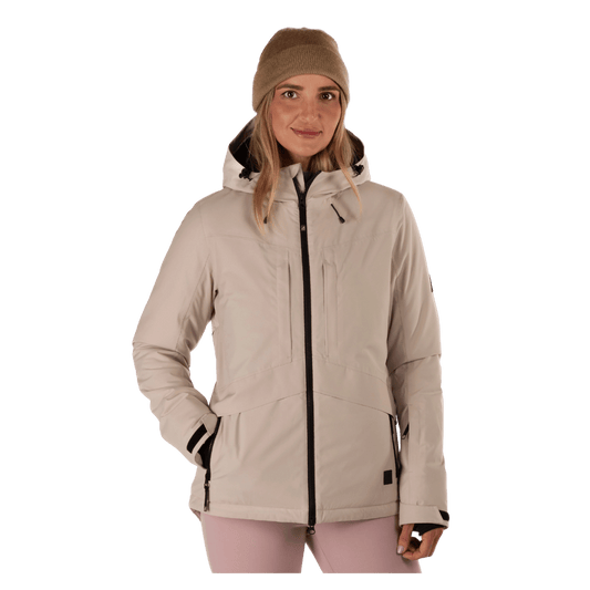 BOULDER GEAR WOMEN WHIMSICAL JACKET SANDSTONE FRONT VIEW