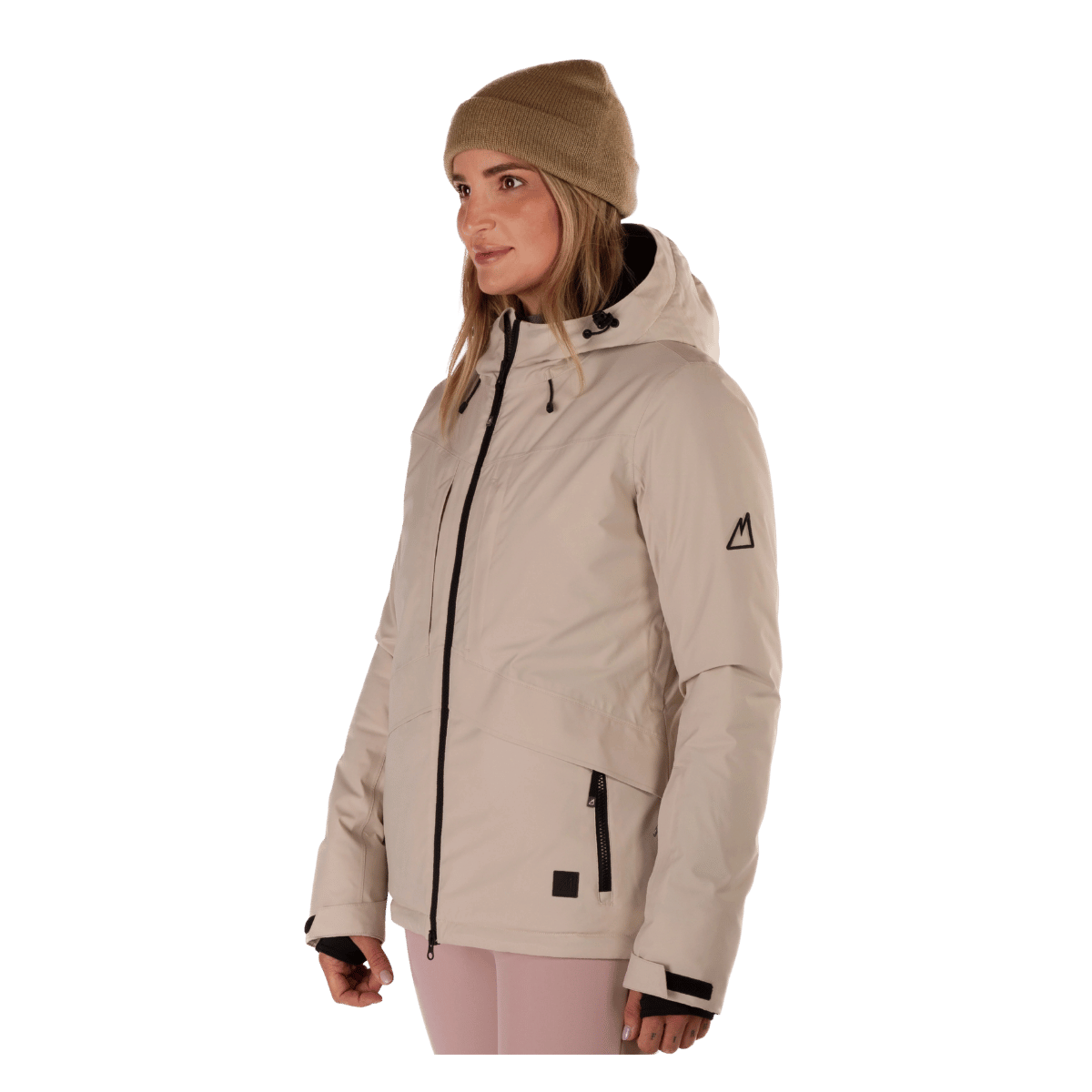 BOULDER GEAR WOMEN WHIMSICAL JACKET SANDSTONE SIDE VIEW