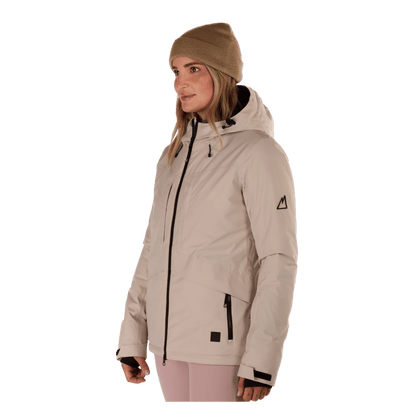 BOULDER GEAR WOMEN WHIMSICAL JACKET SANDSTONE SIDE VIEW