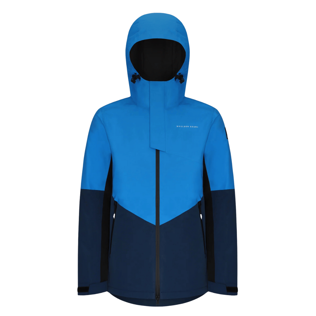 BOULDER GEAR BROCK JACKET - BLUE STAR - FRONT VIEW