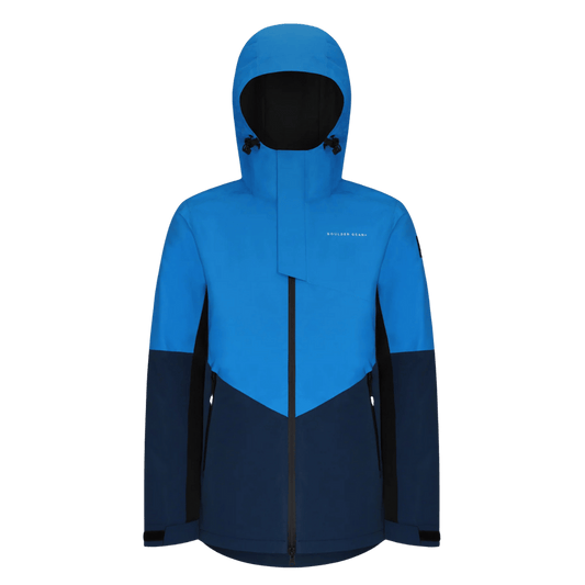 BOULDER GEAR BROCK JACKET - BLUE STAR - FRONT VIEW