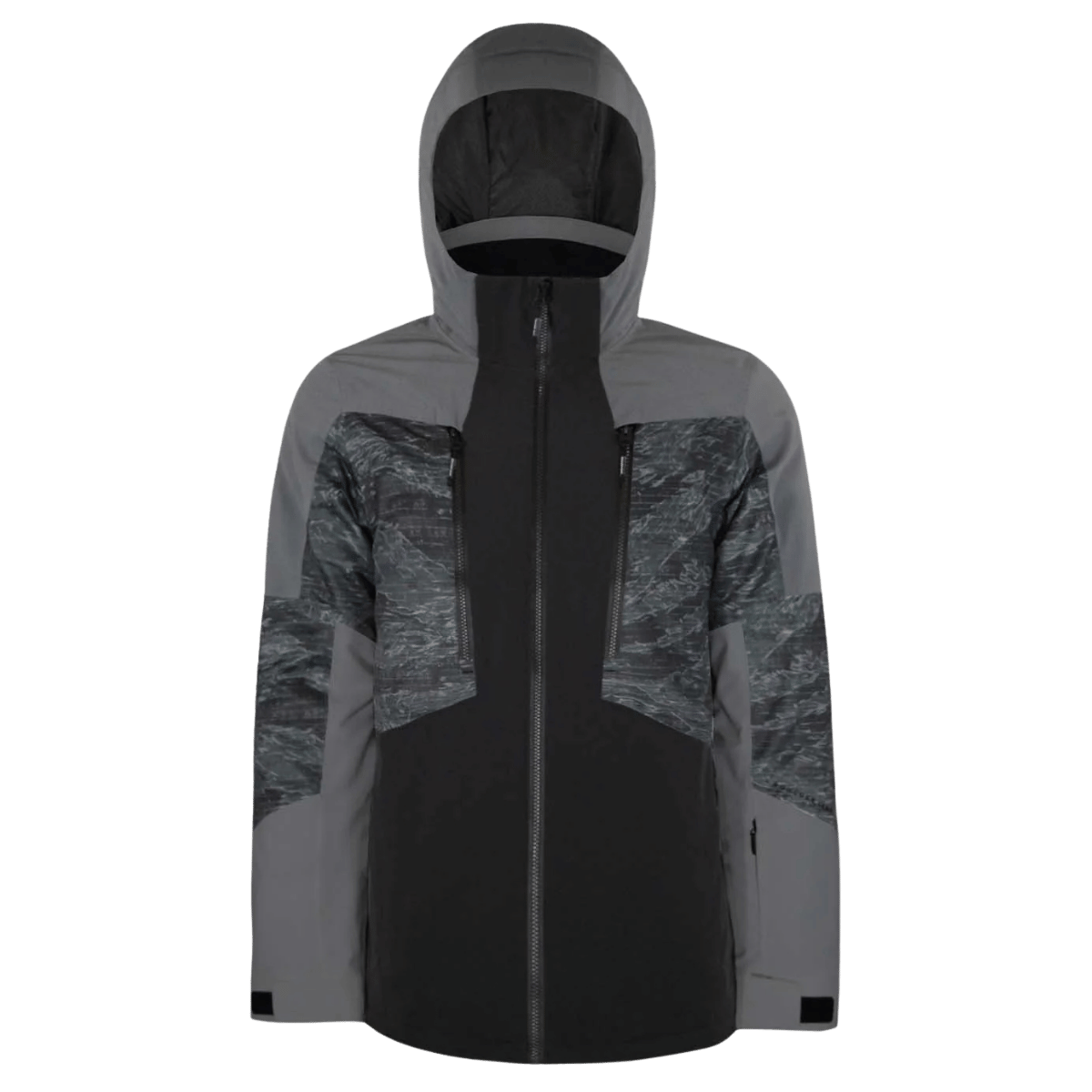 BOULDER GEAR IMPACT TECH JACKET EXTENDED PHANTOM FRONT VIEW