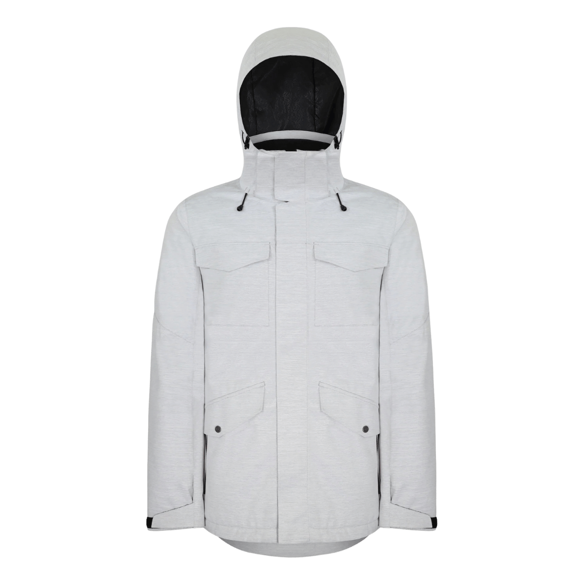 BOULDER GEAR TETON JACKET EXTENDED OYSTER XXL FRONT VIEW