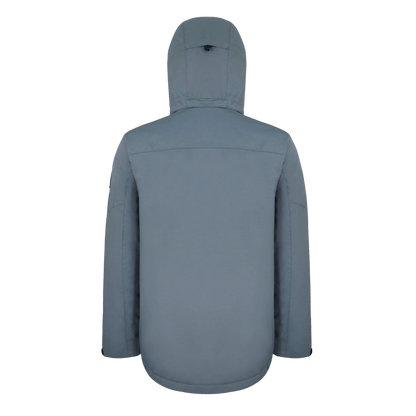 BOULDER GEAR TETON JACKET REGULAR SLATE BLUE BACK VIEW