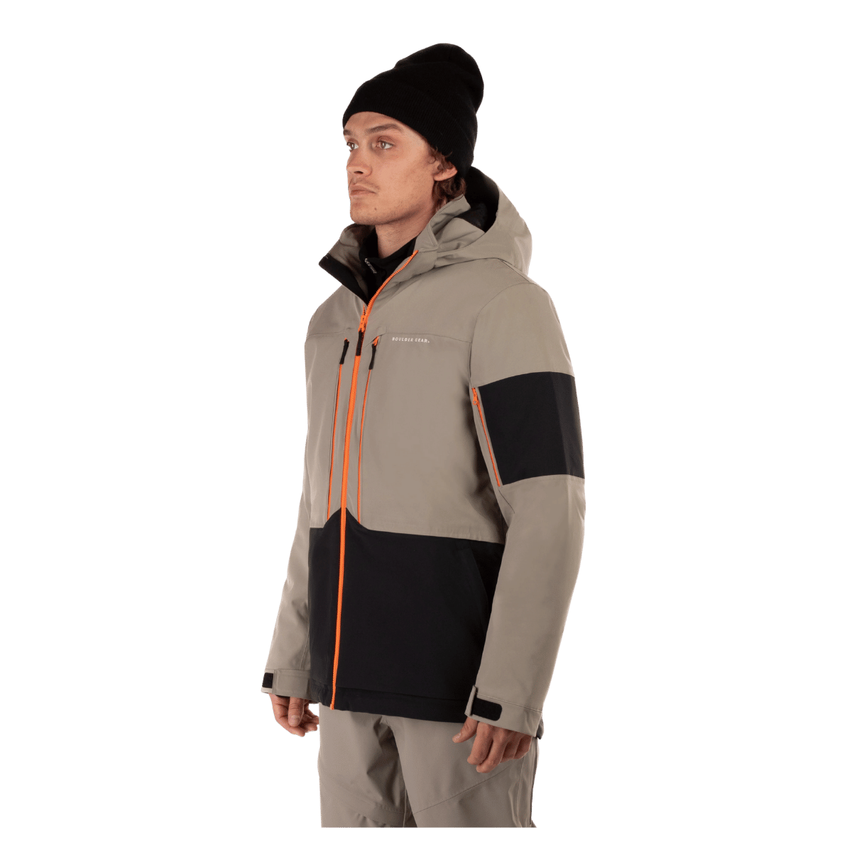 BOULDER GEAR TREMOR JACKET GRAVEL SIDE VIEW