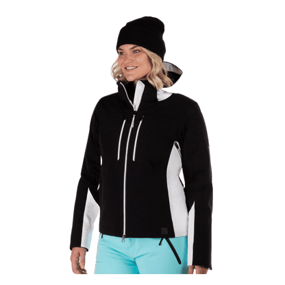 BOULDER GEAR WOMEN CARA TECH JACKET BLACK SIDE VIEW