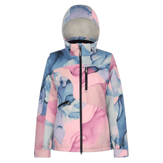BOULDER GEAR WOMEN EMBER JACKET MULTI INK FRONT VIEW