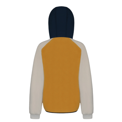 BOULDER GEAR WOMEN SCOUT FLEECE PULLOVER AMBER BACK VIEW