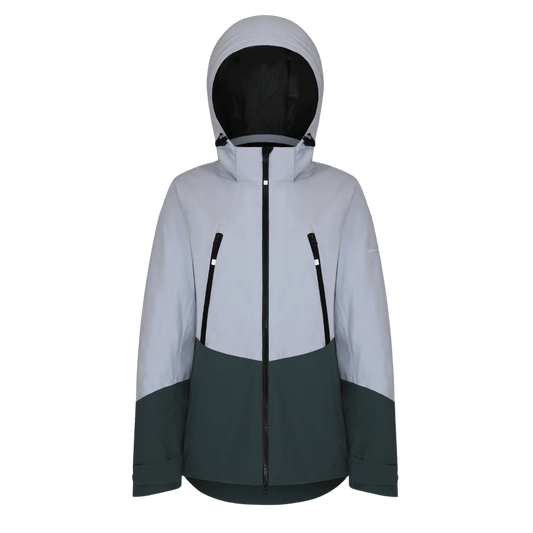 BOULDER GEAR WOMEN TANITH JACKET THISTLE FRONT VIEW