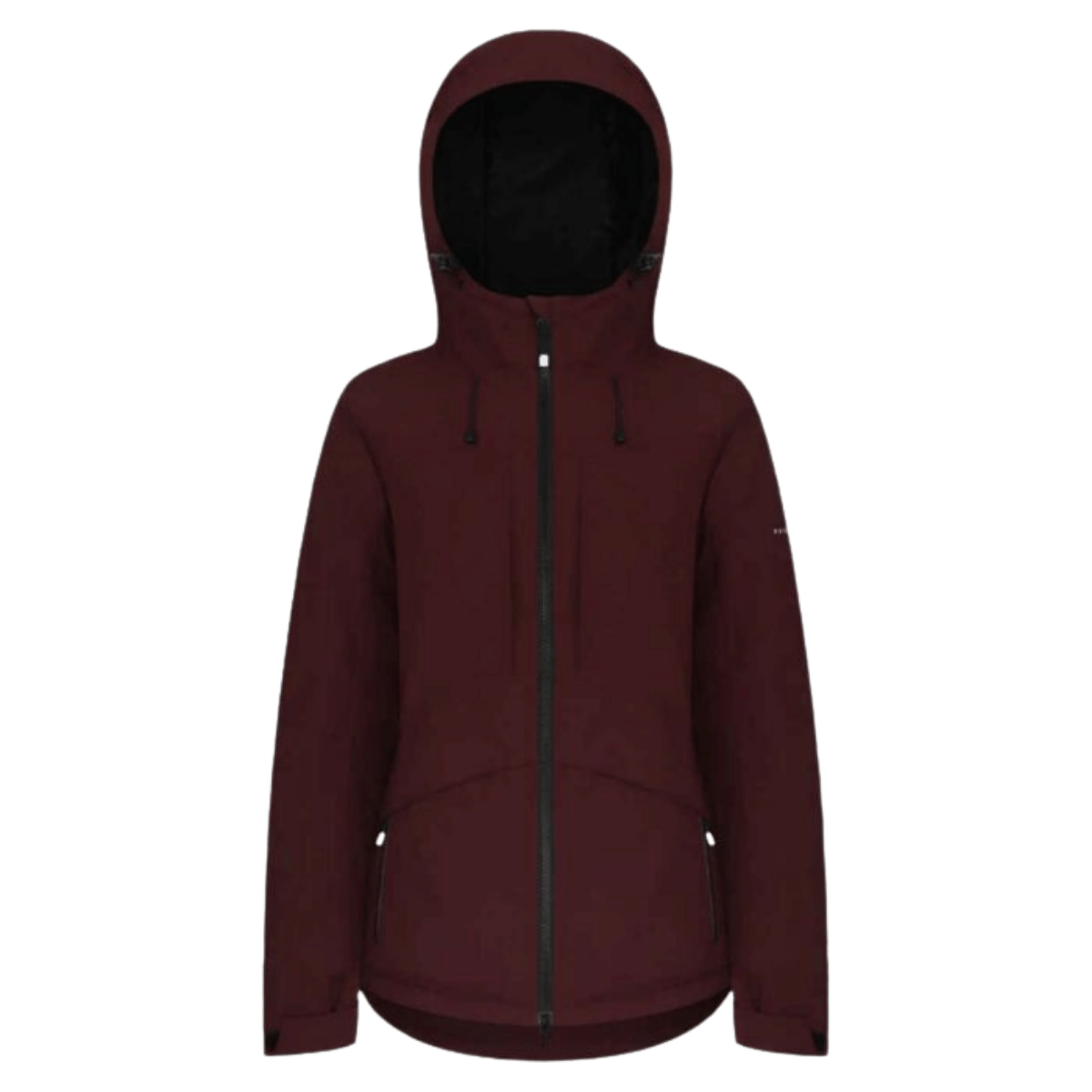 BOULDER GEAR WOMEN WHIMSICAL JACKET EXTENDED WILD BERRY FRONT VIEW