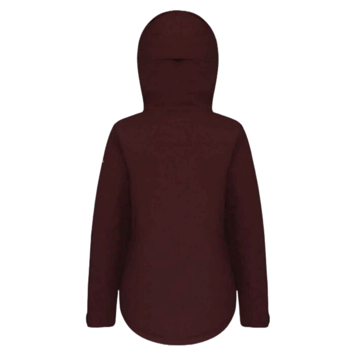 BOULDER GEAR WOMEN WHIMSICAL JACKET EXTENDED WILD BERRY BACK VIEW
