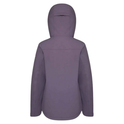 BOULDER GEAR WOMEN WHIMSICAL JACKET REGULAR PLUM SMOOTHIE - BACK VIEW