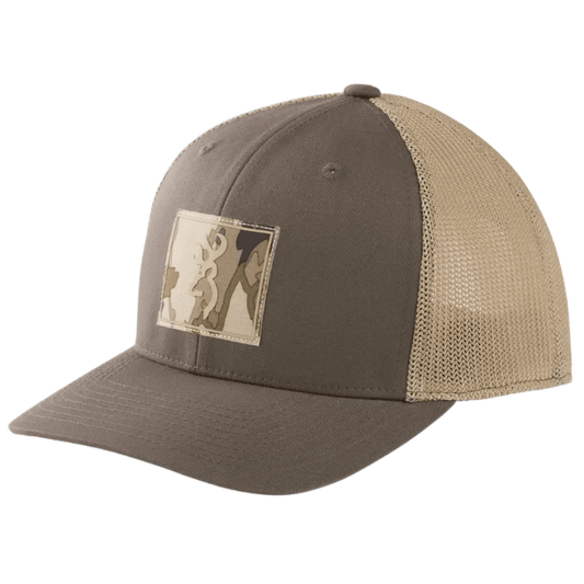 BROWNING ADULT'S CYPRESS CAP - BROWN/VINTAGE TAN