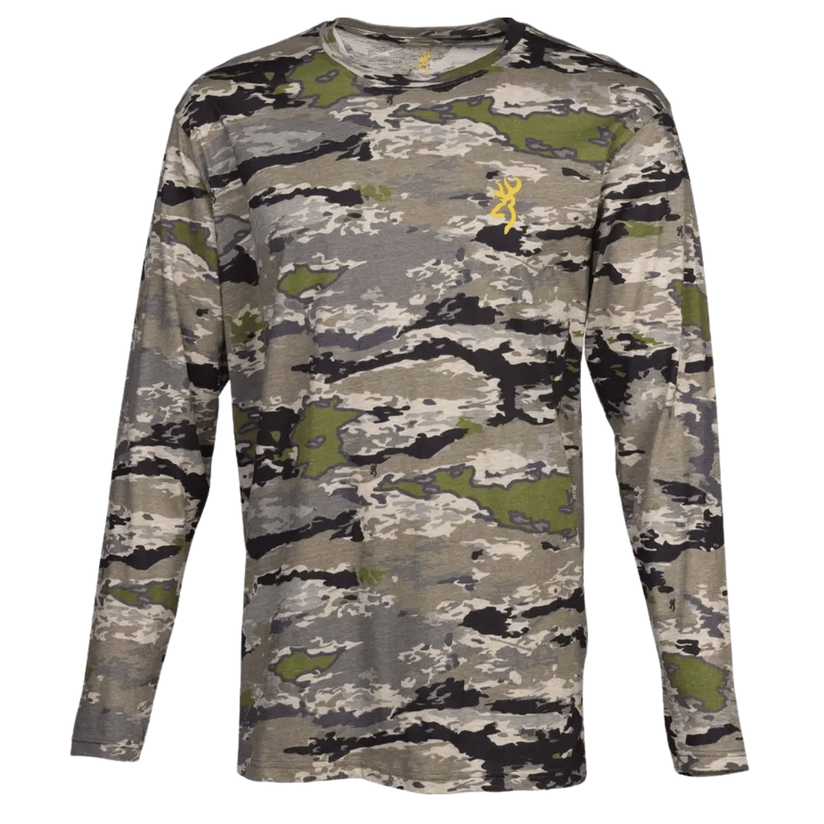 BROWNING MEN'S WASATCH LONG SLEEVE T-SHIRT - ONIX