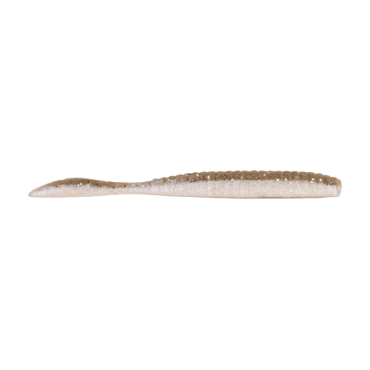 BERKLEY POWERBAIT MAXSCENT FLAT WORM 4 IN - BROWN BACK