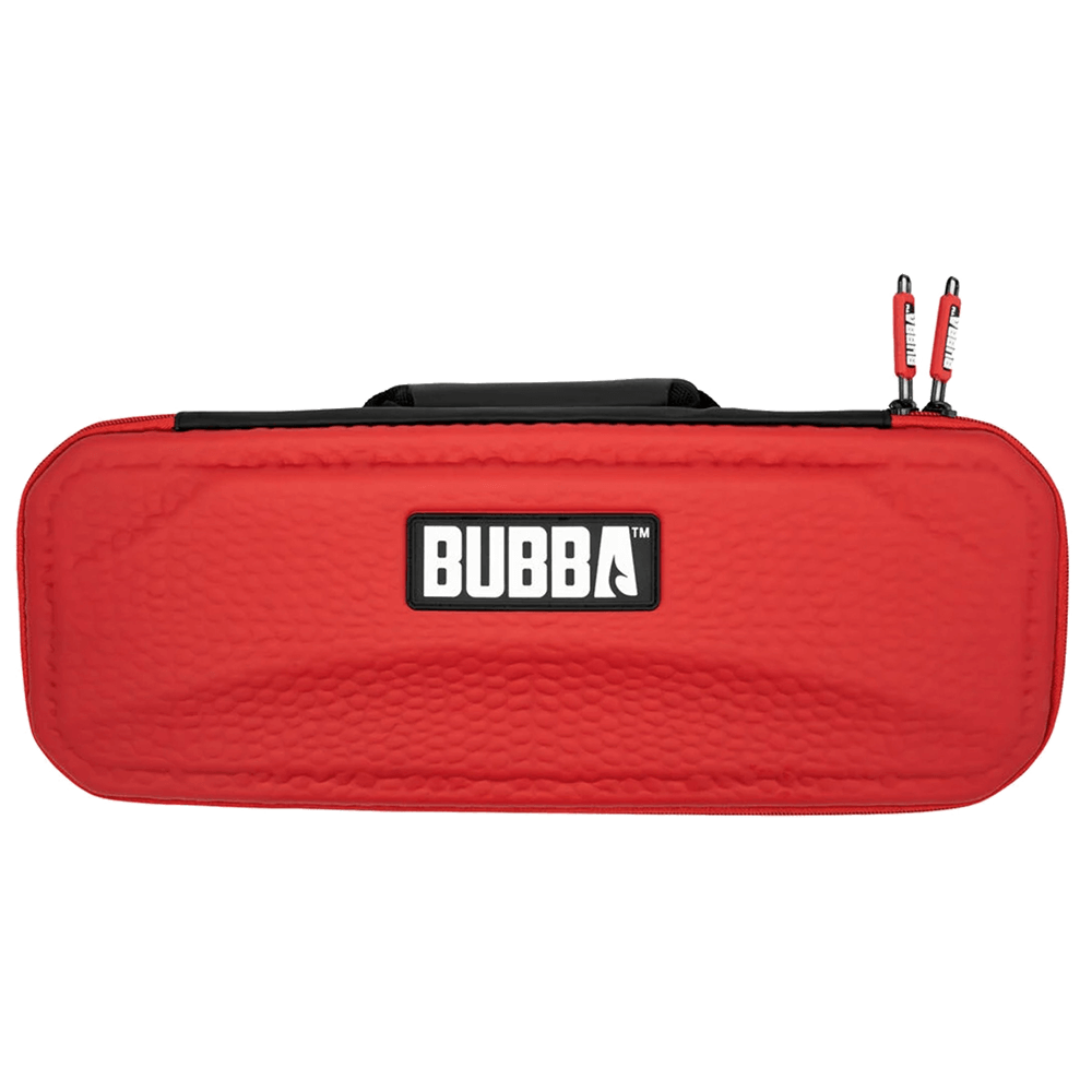 BUBBA BLADE LITHIUM ION CORDLESS FILLET KNIFE 4 BLADES showing case