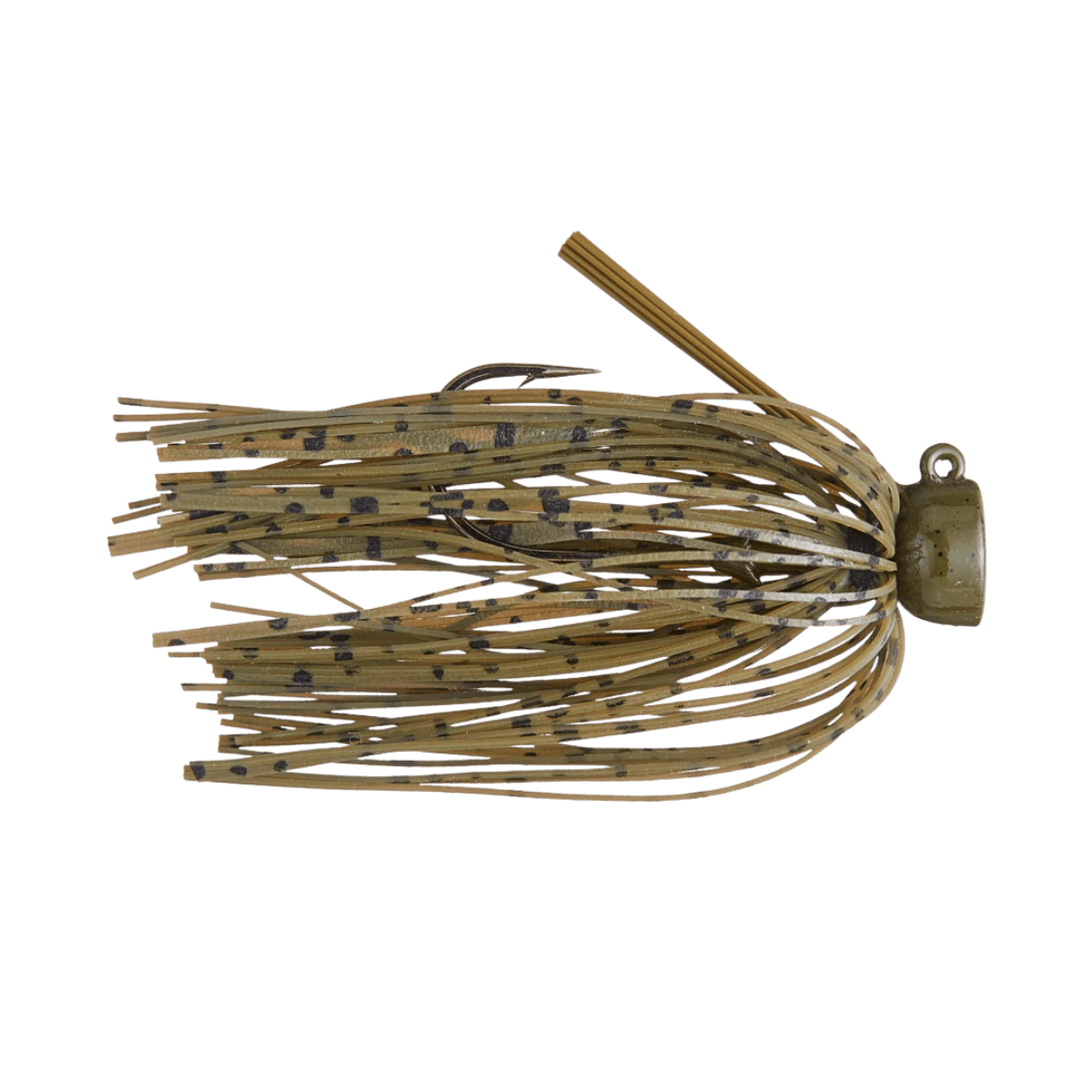BUCKEYE LURES SPOT REMOVER FINESSE JIG - 3/16 OZ - NATURAL GREEN