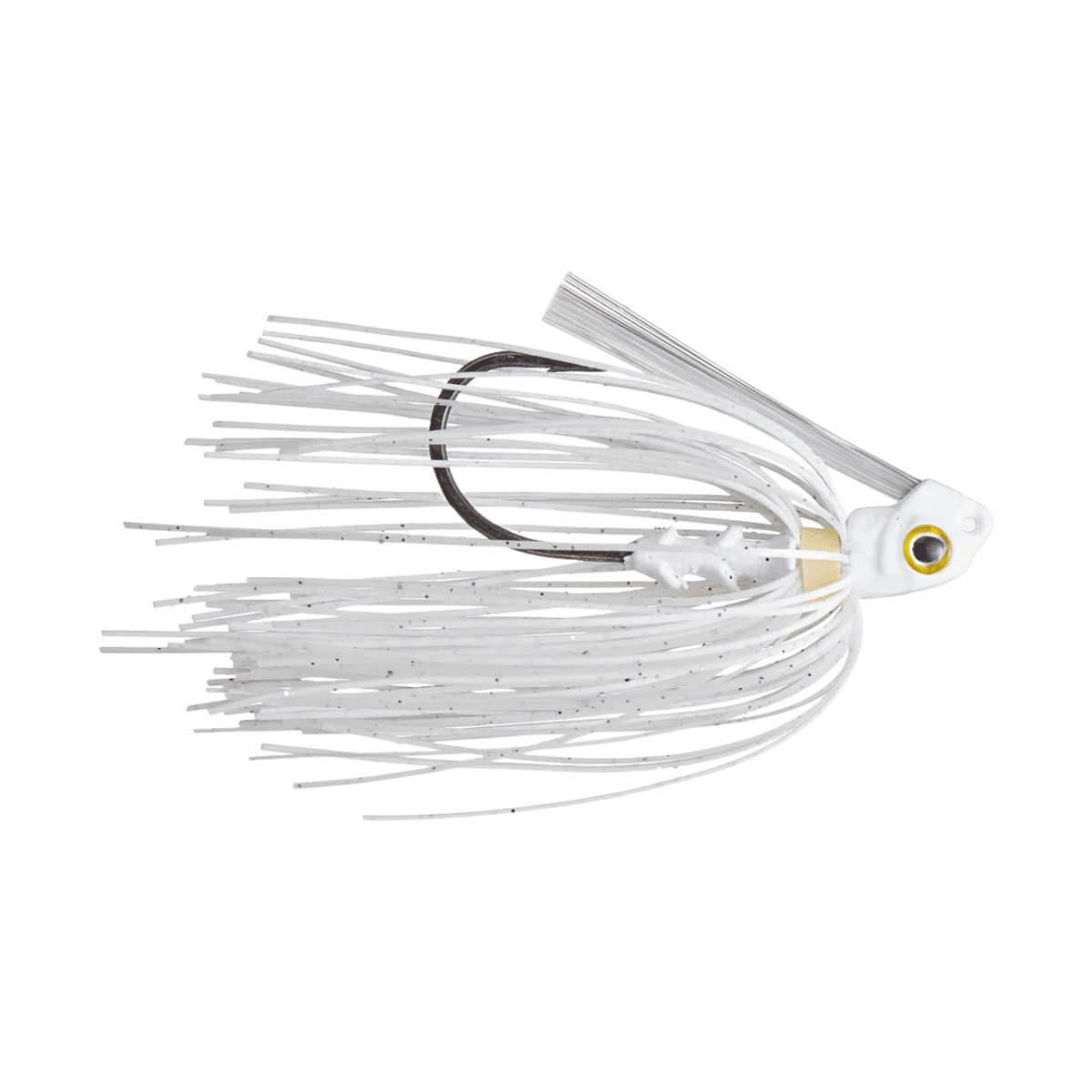 BUCKEYE LURES BRUSH PANDA HEAVY COVER SWIM JIG - TRANSLUSCENT - 3/8 OZ