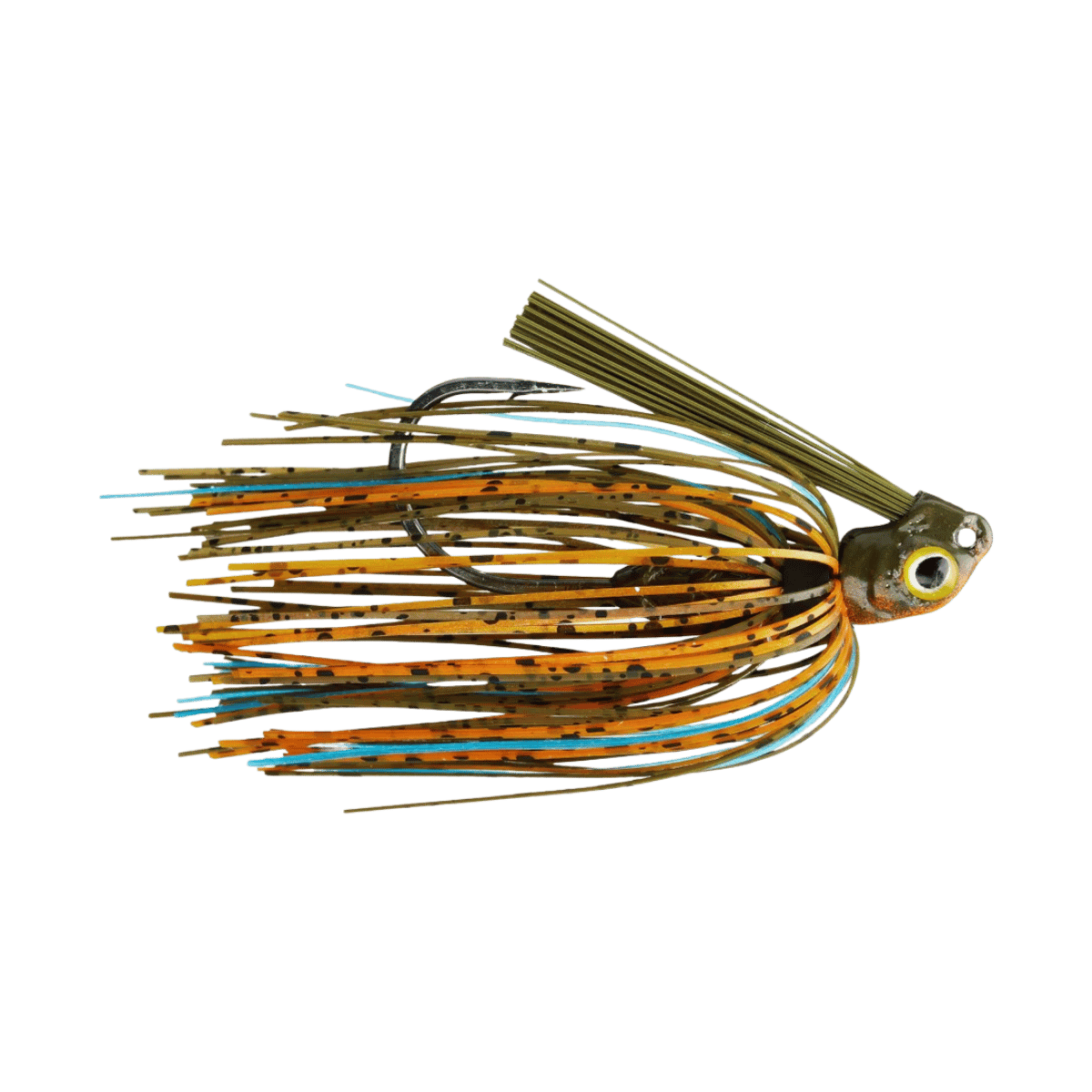 BUCKEYE LURES BRUSH PANDA HEAVY COVER SWIM JIG - BLUE GILL - 3/8 OZ