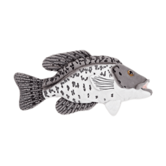 CABIN CRITTERS BLACK CRAPPIE 7IN